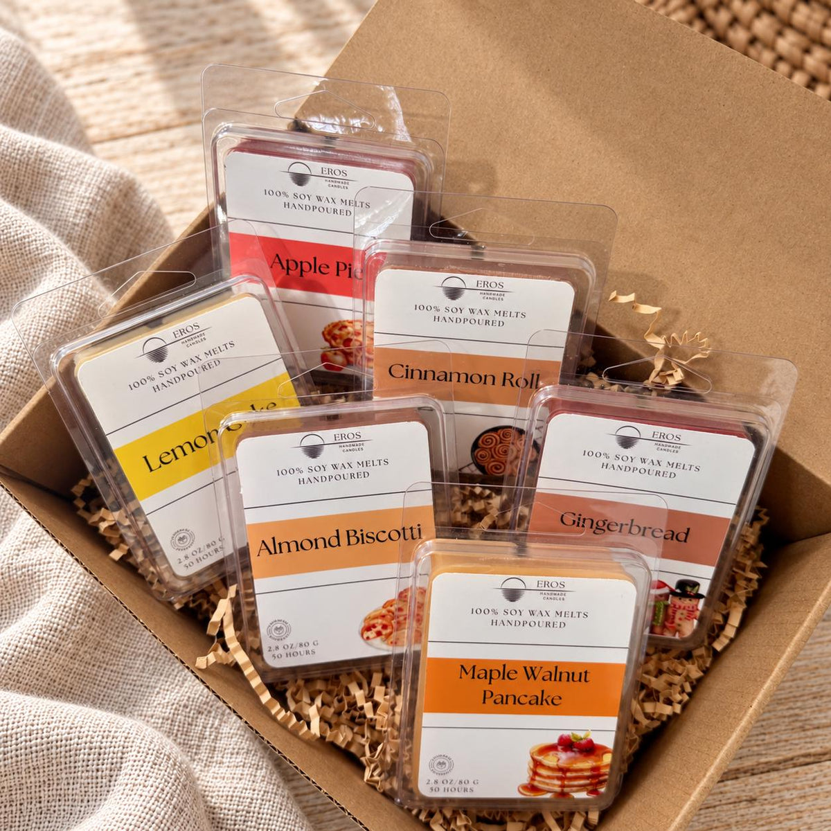 Handmade Natural Soy Wax Melts: Vegan Eco-Friendly Scents