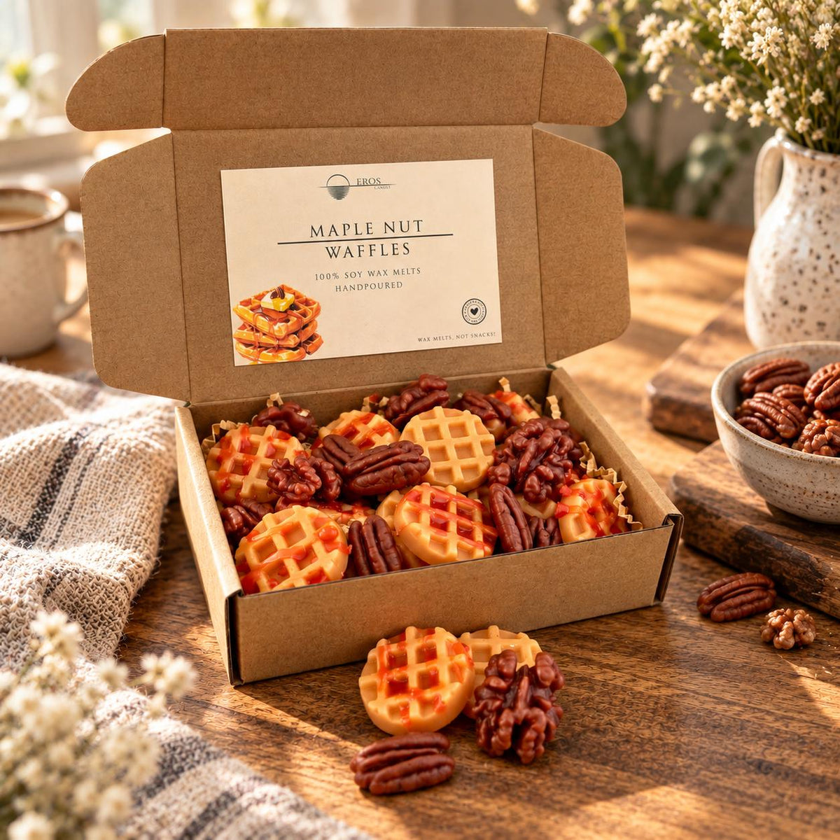 Maple Nut Waffles 100% Soy Wax Melts
