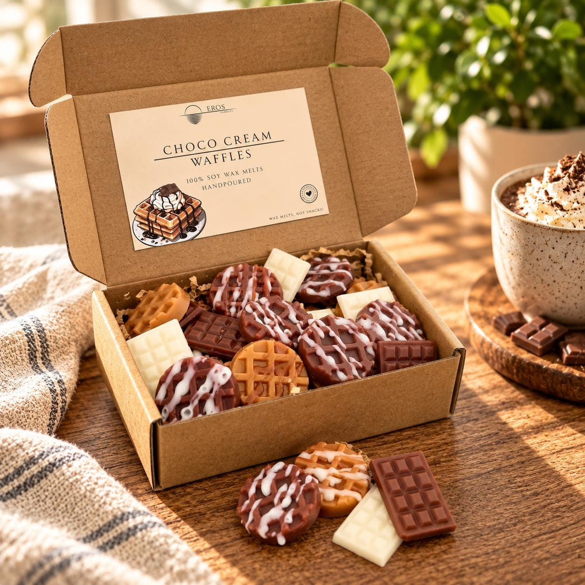 Choco Cream Waffles 100% Soy Wax Melts