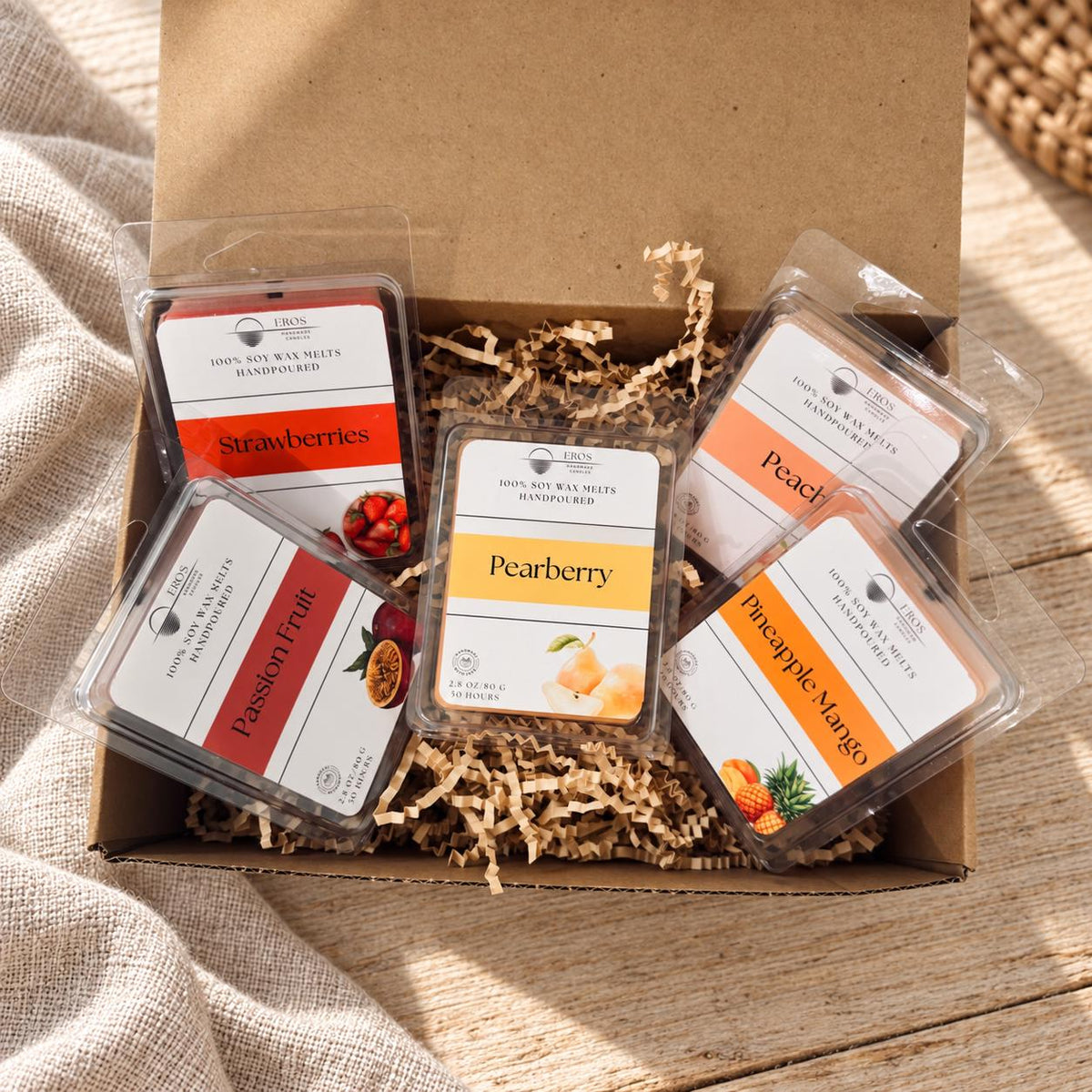 Handmade Natural Soy Wax Melts: Vegan Eco-Friendly Scents
