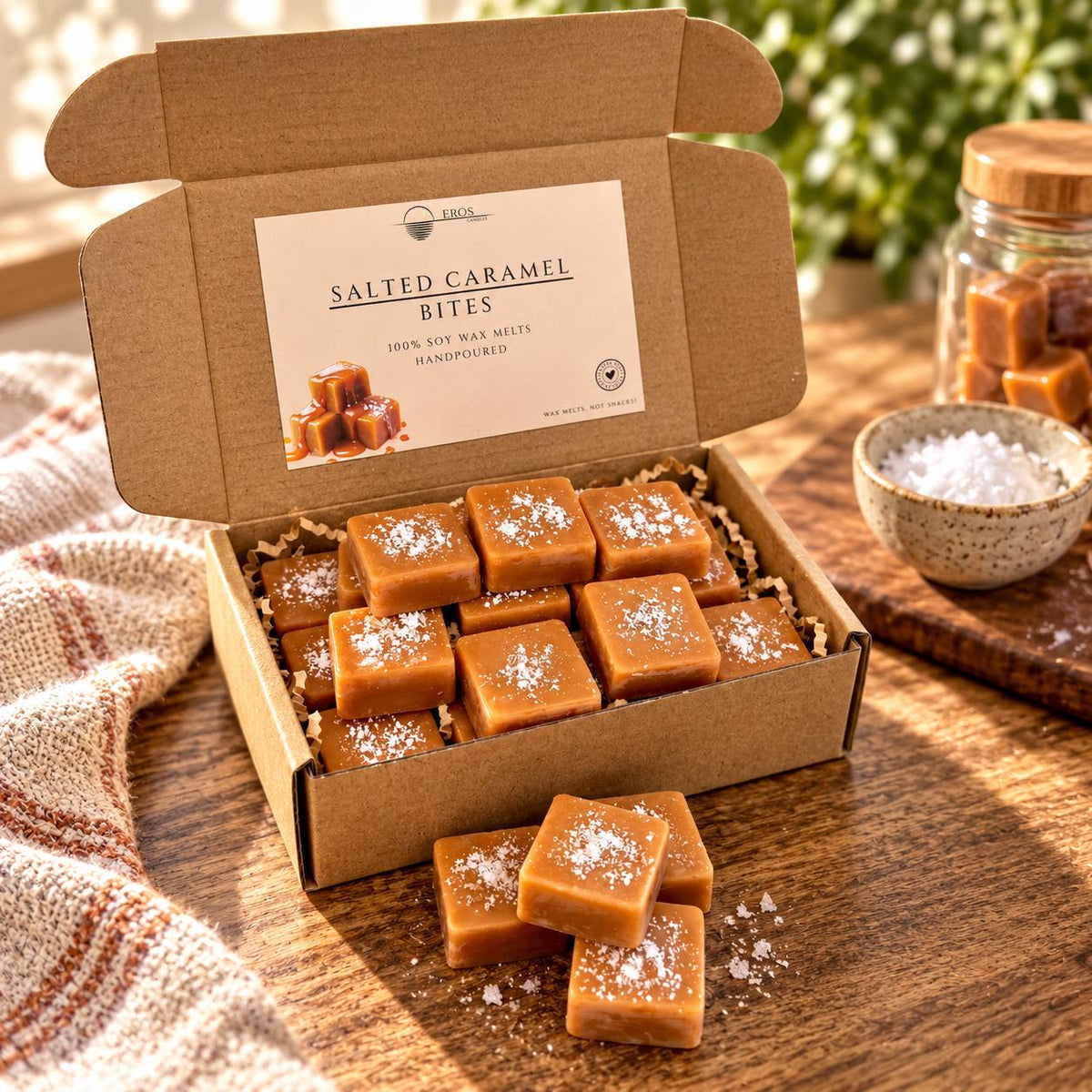 Salted Caramel Bites 100% Soy Wax Melts