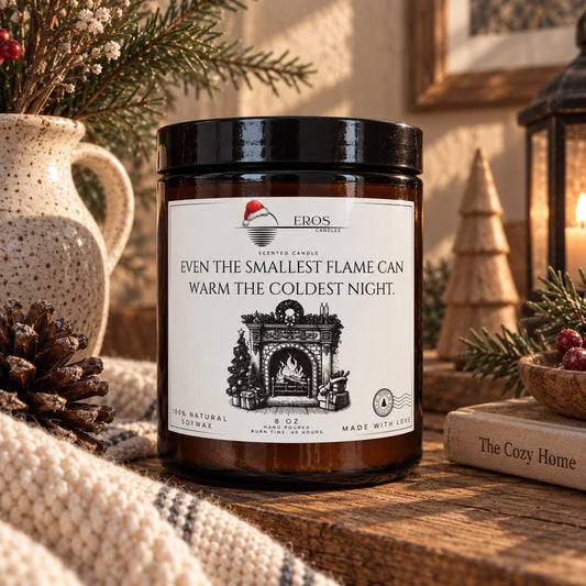 Christmas Scented Candle  | 100% Natural Soy wax | Hand Poured