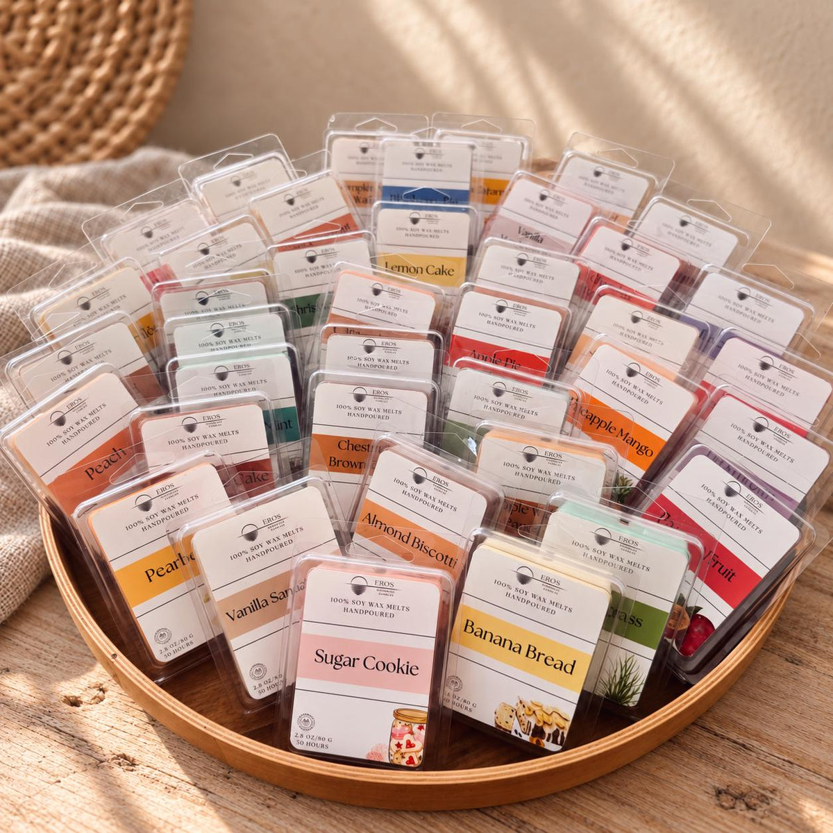 Handmade Natural Soy Wax Melts: Vegan Eco-Friendly Scents