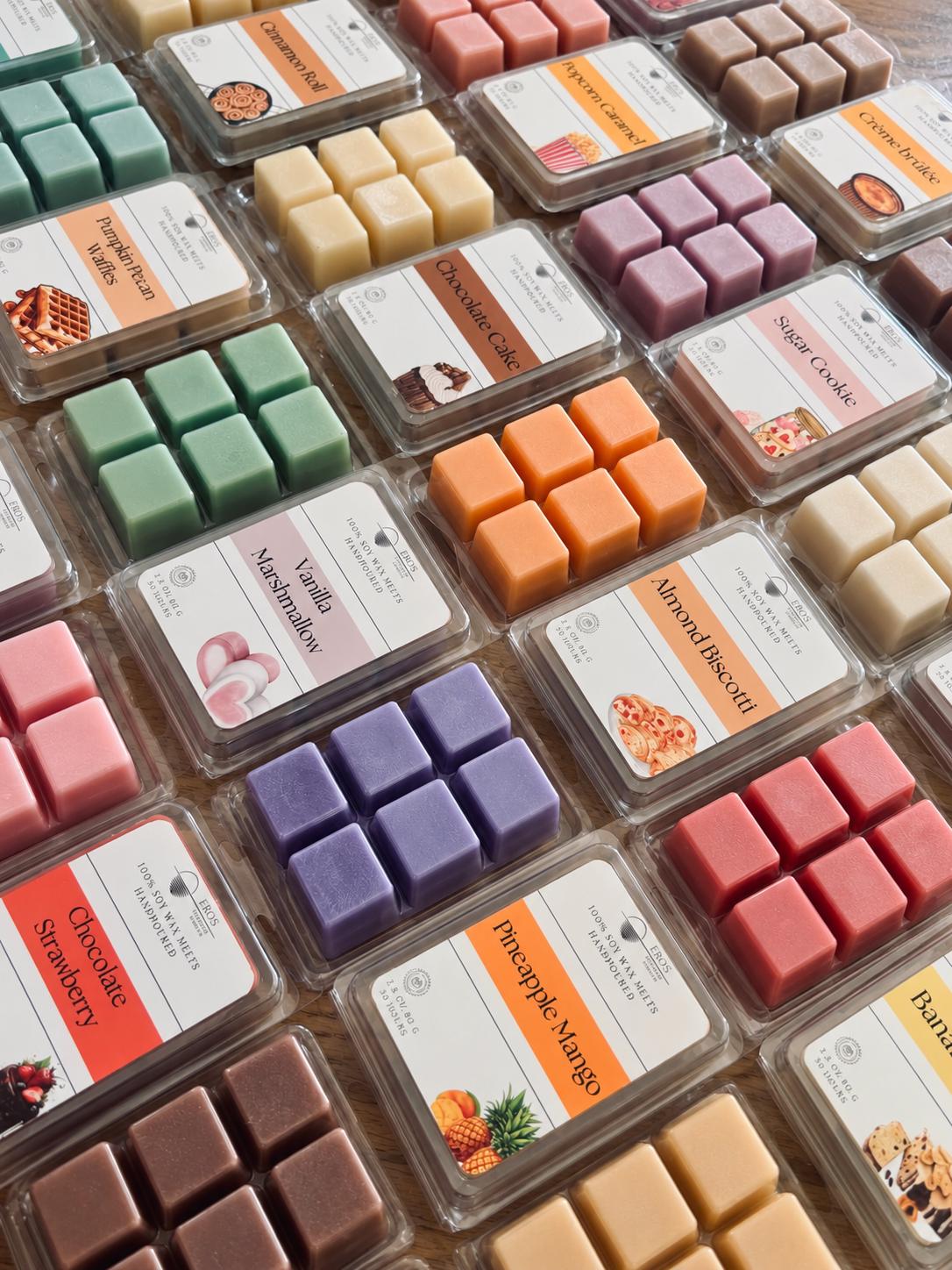 Handmade Natural Soy Wax Melts: Vegan Eco-Friendly Scents