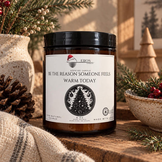 Christmas Scented Candle  | 100% Natural Soy wax | Hand Poured