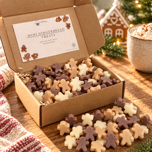 Mini Gingerbread  Treats  100% Soy Wax Melts
