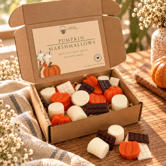 Pumpkin Marshmallows  100% Soy Wax Melts